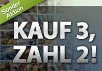 DailyDeal: 3 Gutscheine kaufen – nur 2 bezahlen