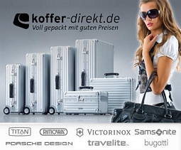 DailyDeal: Gutschein für Kofferdirekt im Wert von 50 Euro ab 19 Euro