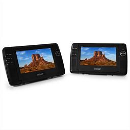 Denver MTW-735Twin tragbarer DVD-Player