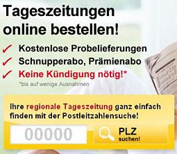 Diverse Tageszeitungen kostenlos als Schnupperabo lesen (selbstkündigend)