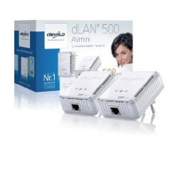 Devolo dLAN 500 AVmini Starter Kit mit 2x HomePlug AV-Adapter