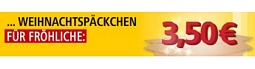 DHL: Weihnachtspäckchen für 3,50 Euro verschicken