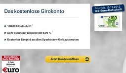 1822direkt-Bank: 100 Euro Gutschrift bei Eröffnung eines Girokontos