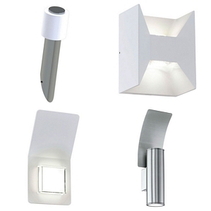 Design LED Aussenleuchten Wandleuchten Aussenlampen Gartenlampen Gartenleuchten