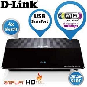 D-Link DIR-657 Wireless N, 300Mbps (MIMO)