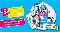 dm: Produkte der Marken Dr. Best, Odol-med3, Odol und Sensodyne für 20 Euro kaufen und 5 Euro Gutschein erhalten