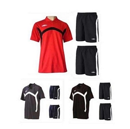 Umbro 3er Set (1x Shirt + 2x Shorts)