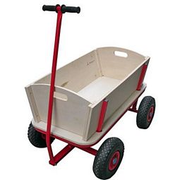 Rustikaler Bollerwagen Transportwagen