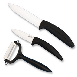 Ebay-WOW: Keramikmesser 3 tlg. Set