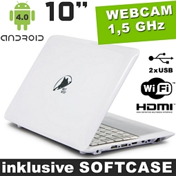Ebay-WOW: 10 Zoll Netbook Android 4.0 1,5 GHz 1GB Webcam WiFi