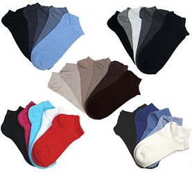 12 Paar hanSe Sneakersocken Freizeitsocken für Damen, Herren und Kinder