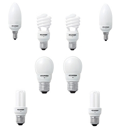 Energiesparlampen-Set mit 8x Sylvania Mini-Lynx Kompakt