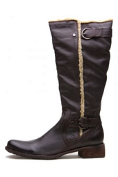 Lammfell-Lederstiefel Belmondo (700225)