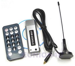 DVB-T Tuner-Bundle (USB-Stick+Antenne+Fernbedienung)