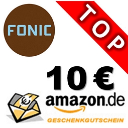 Fonic Prepaid-Karte mit 30 Euro Startguthaben und Prämie für 9,95 Euro