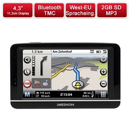 Navigationsgerät Medion E4430 Navigation TMC
