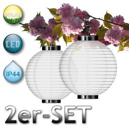 Ebay-WOW: 2er-SET LED-Solarleuchten