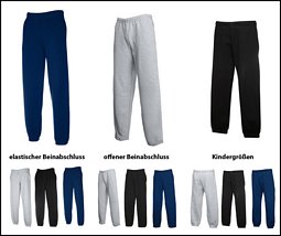 3x Fruit Of The Loom Jogginghose