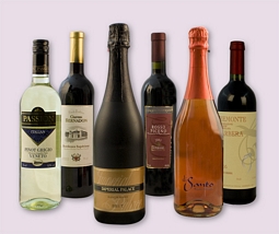 6er Sekt- und Weinpaket zum Jahreswechsel