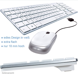 Tastatur Bazoo iBoard inkl. Maus