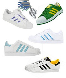 Sportschuhe Adidas Superstar II + IS + CF