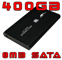 Ebay-WOW: Externe Festplatte NoName (400GB) 2,5 Zoll