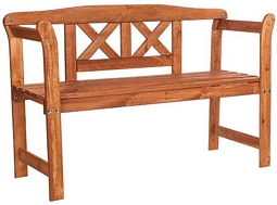Ebay: Gartenbank aus Holz (lasiert)