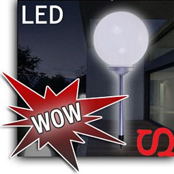 S-LUCE LED Solar-Gartenkugeln im Set (diverse Größen)