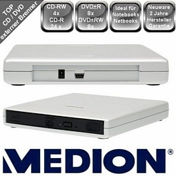 Externer DVD-RW-Brenner (Weiß)