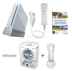Nintendo Wii inkl. Wii Sports + Resorts