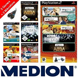 SingStar Superpack für die Playstation2