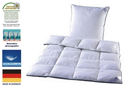 Daunalux Federsteppbett mit Kissen