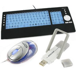 Typhoon Bundle: Maus, Tastatur + WLAN-Stick