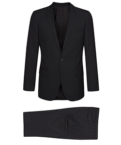 HUGO BOSS Herren-Anzug Amaro/Heise Schwarz