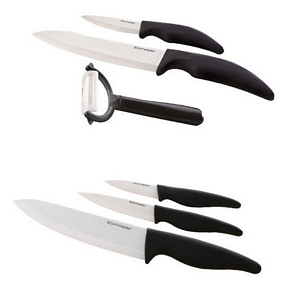 Echtwerk Keramikmesser Set 3tlg. White Edition