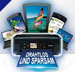 Epson: Bis zu 40 Euro Cashback auf ausgewählte Drucker bis zum 31. März 2013
