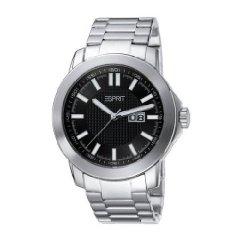 Esprit Moon Ray Schwarz Silber ES101851005 Herren-Armbanduhr
