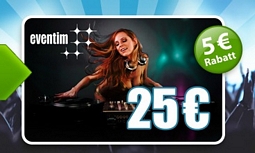 Quicker: 25 Euro Eventim-Gutschein für 20 Euro  (kombinierbar)