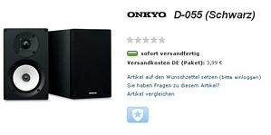 Onkyo D-055 Regallautsprecher (Paar)