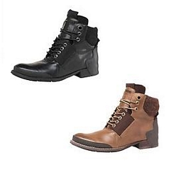 Firetrap Madison Boots Herren Schwarz / Braun