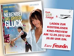 Fast kostenlos zu Zweit ins Kino: Und nebenbei das große Glück