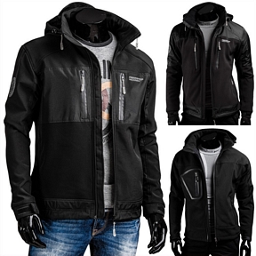 FST Sportjacke Herren Softshell Jacke Outdoor