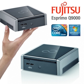 Fujitsu ESPRIMO Q9000 Mini-Desktop-PC mit Intel Core i5-PCU und 4GB Ram