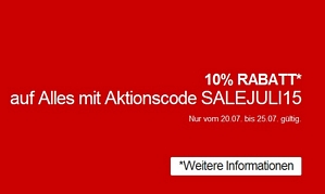 Galeria Kaufhof: 11 Prozent Rabatt auf alle Artikel