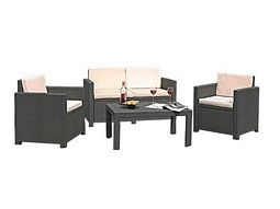 Jardin Victoria Lounge-Gruppe 4-tlg. (Polyrattan)