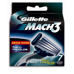 Günstige Rasierklingen: 18x MACH3 + 3x Fusion ProGlide