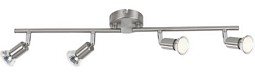 Deckenleuchte Spotsystem 4 LED-Strahler Globo Matrix