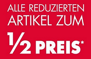 Goertz: 1/2 Preis für alle Sale-Artikel