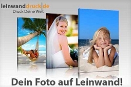 Groupon: Leinwanddruck.de Gutschein im Wert von 50 Euro für 19,00 Euro