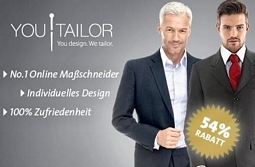 Groupon: YouTailor-Gutschein für einen Maßanzug im Wert von 299,00 Euro für 139,00 Euro